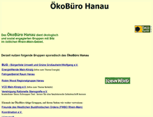 Tablet Screenshot of oekobuero.de